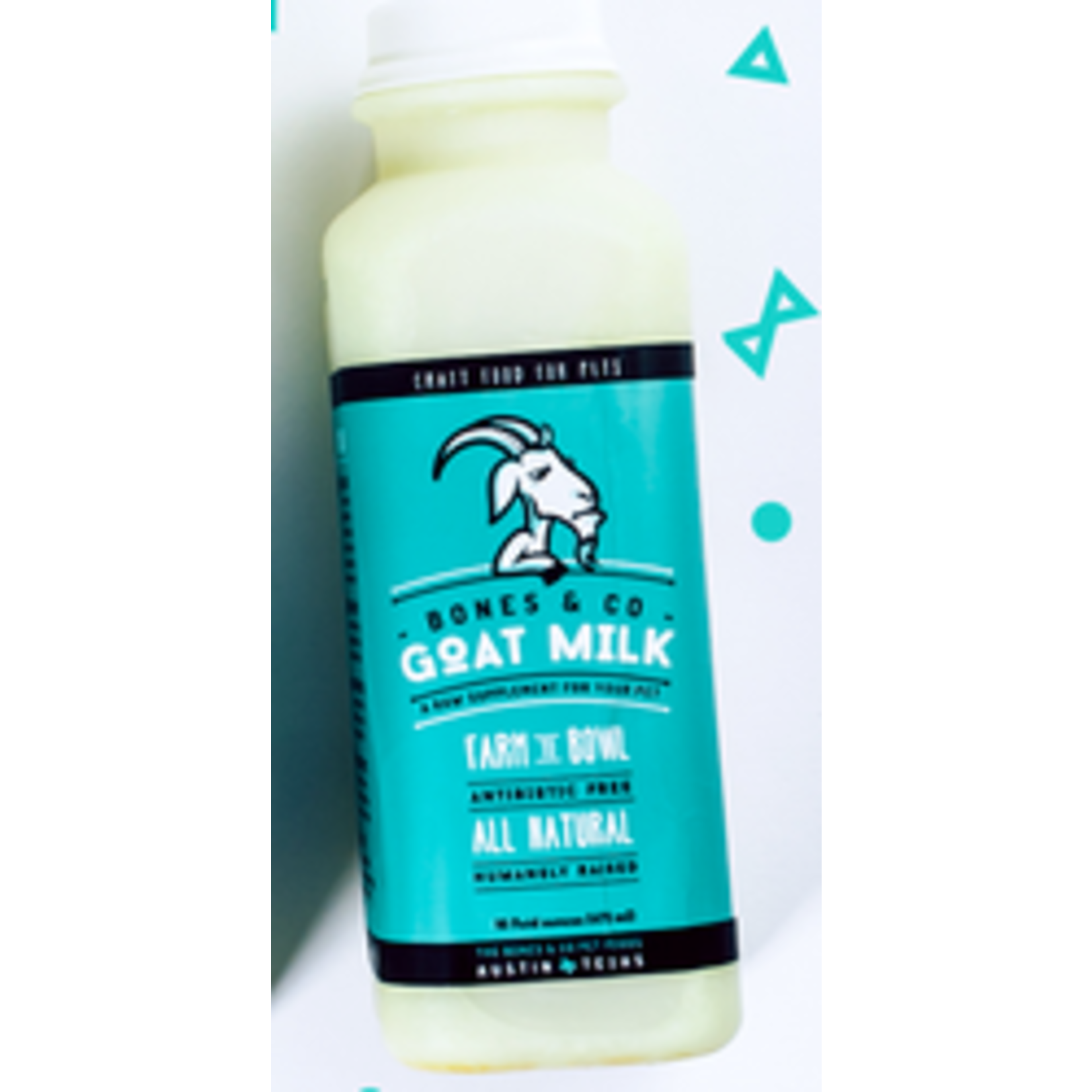 BONES & CO. DOG CAT GOAT MILK FROZEN 16OZ