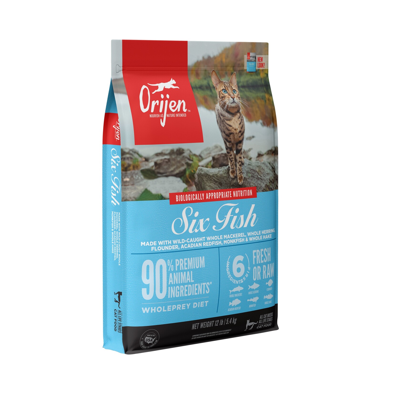 ORIJEN CAT SIX FISH 12LB