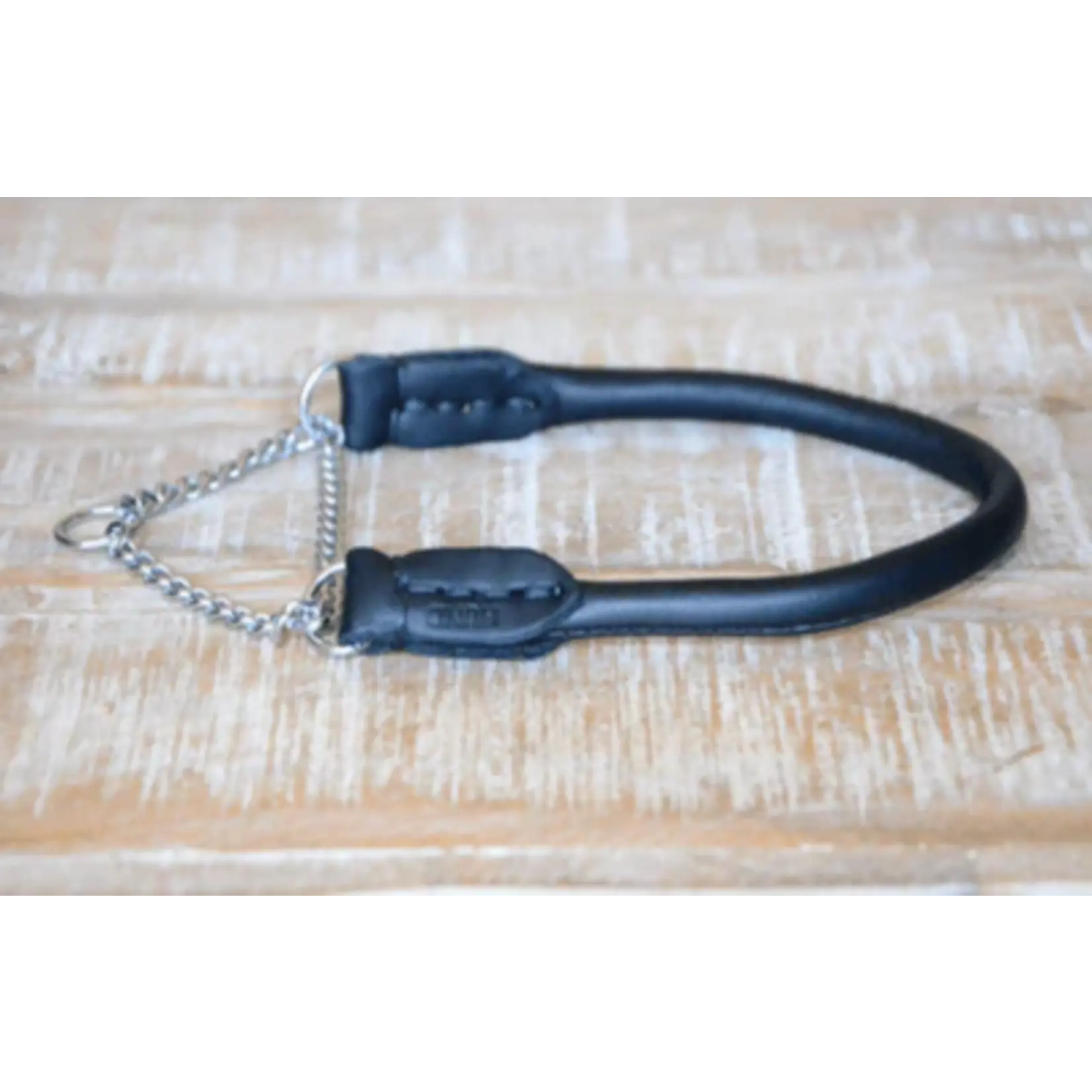 HUND MARTINGALE COLLAR BLACK-1/3"-16"
