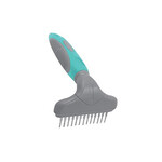 GROOMER ESSENTIALS BLUE SINGLE ROW UNDERCOAT RAKE