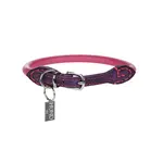 HUND LEATHER PINK COLLAR 1/4"-10"