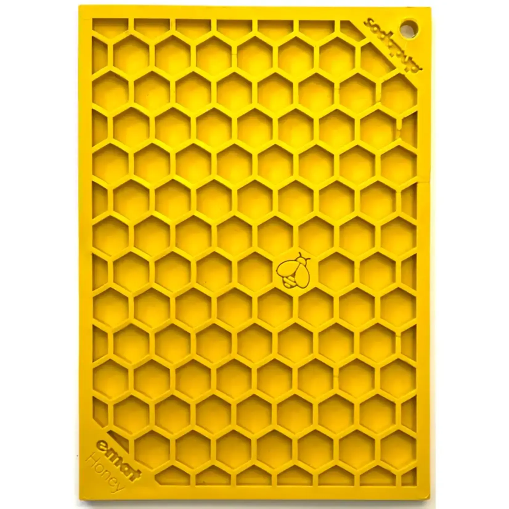 SODAPUP YELLOW HONEYCOMB LICK MAT