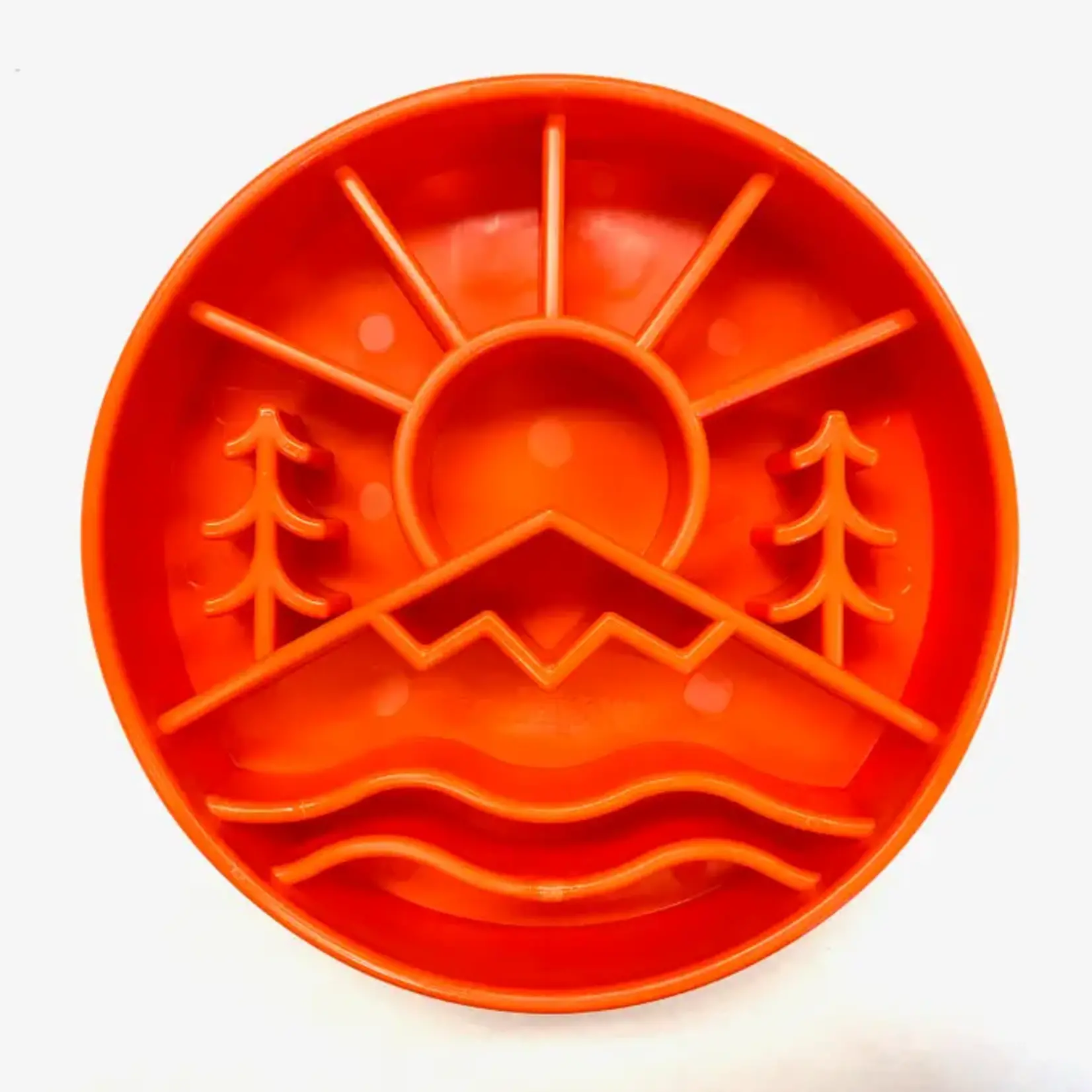 SODAPUP ORANGE GREAT OUTDOORS SLOW FEEDER BOWL