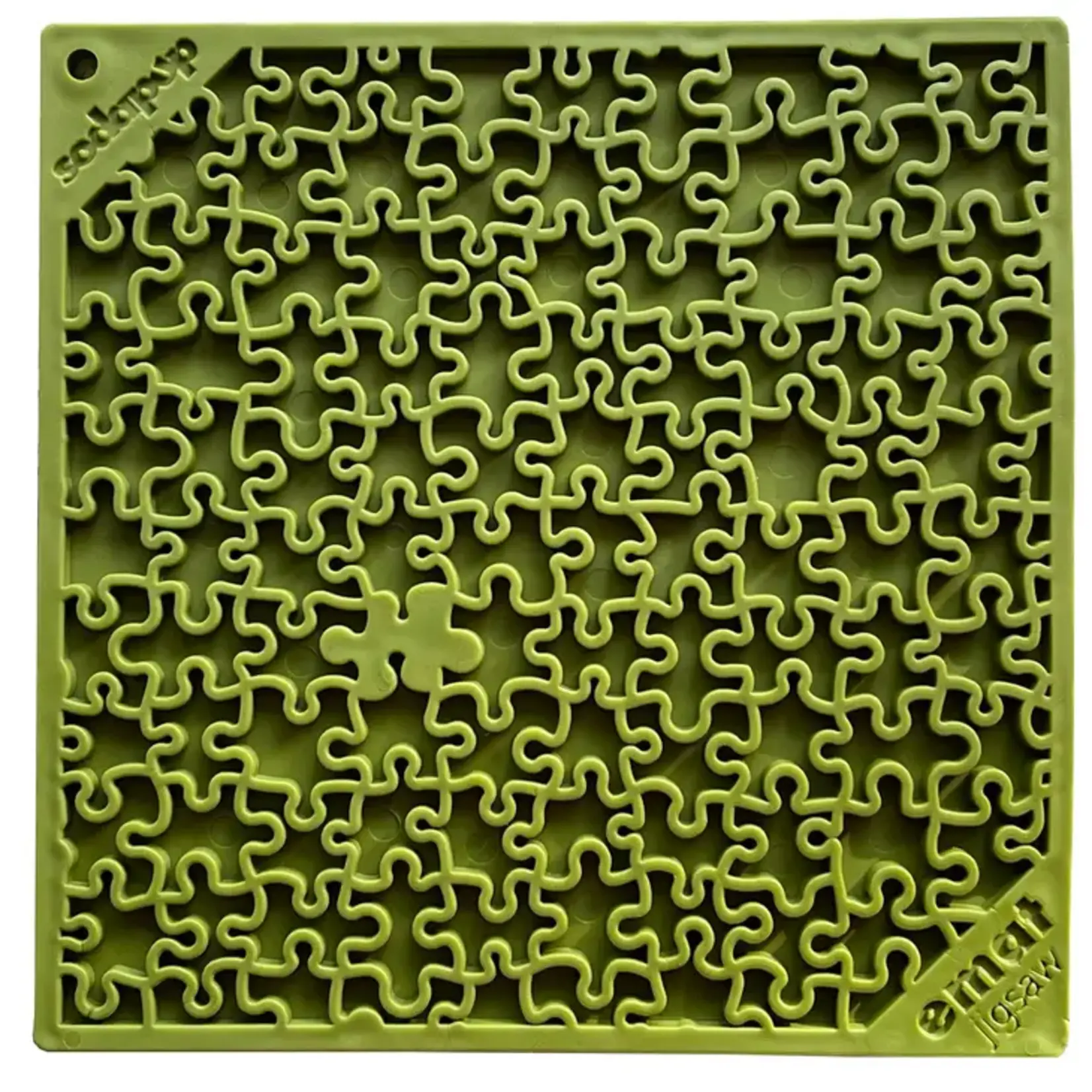 SODAPUP GREEN JIGSAW LICK MAT