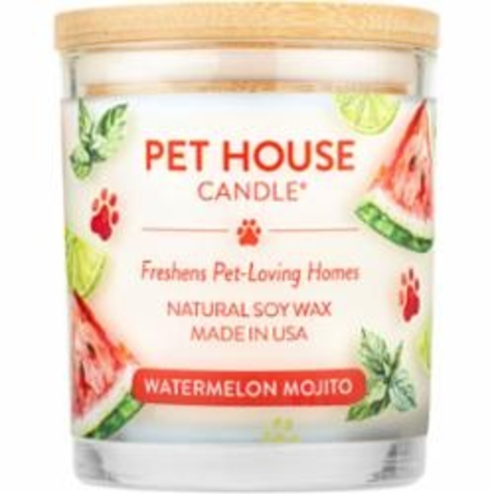 PET HOUSE WATER LILLIES CANDLE 9OZ