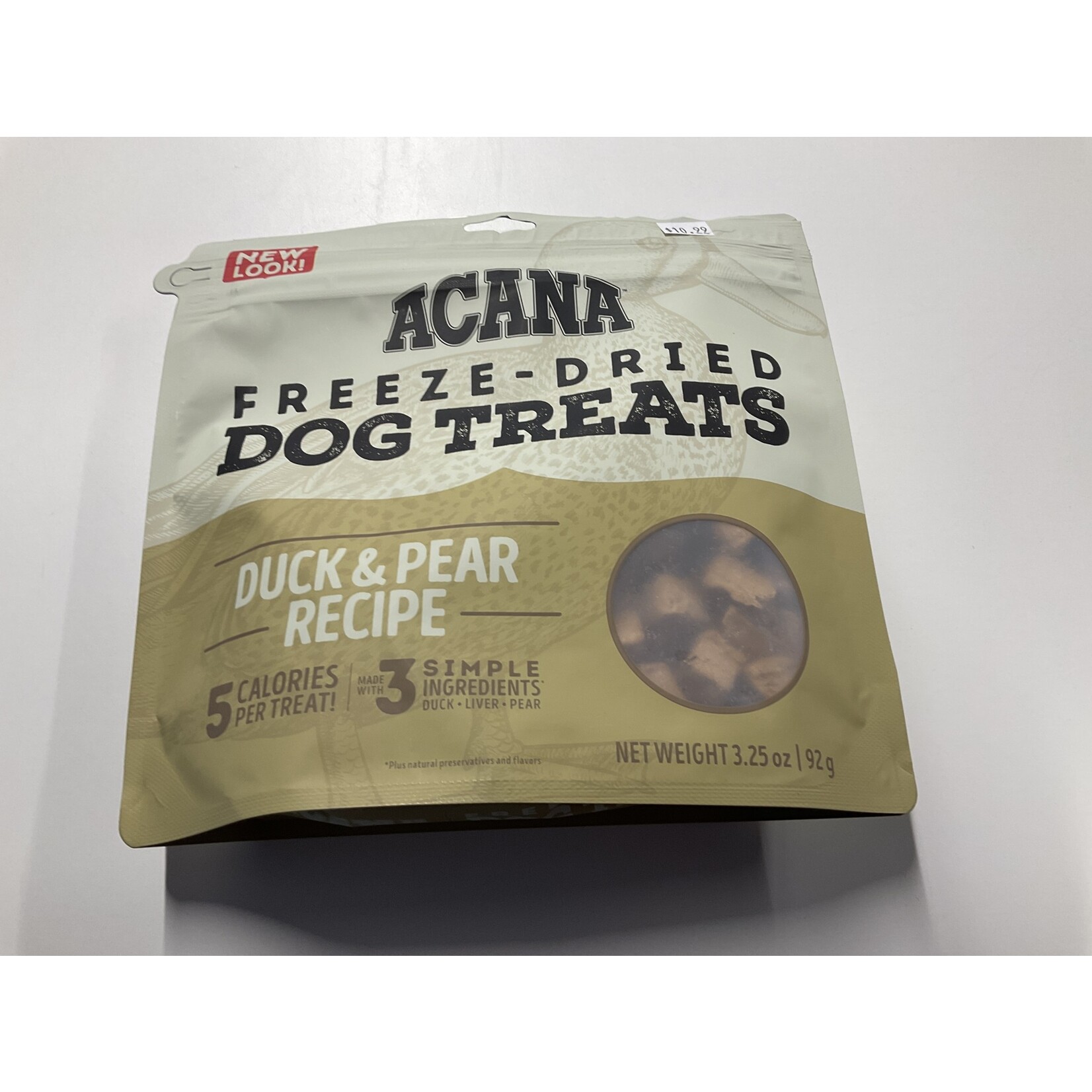 ACANA DOG SINGLES DUCK PEAR TREAT 3.25OZ