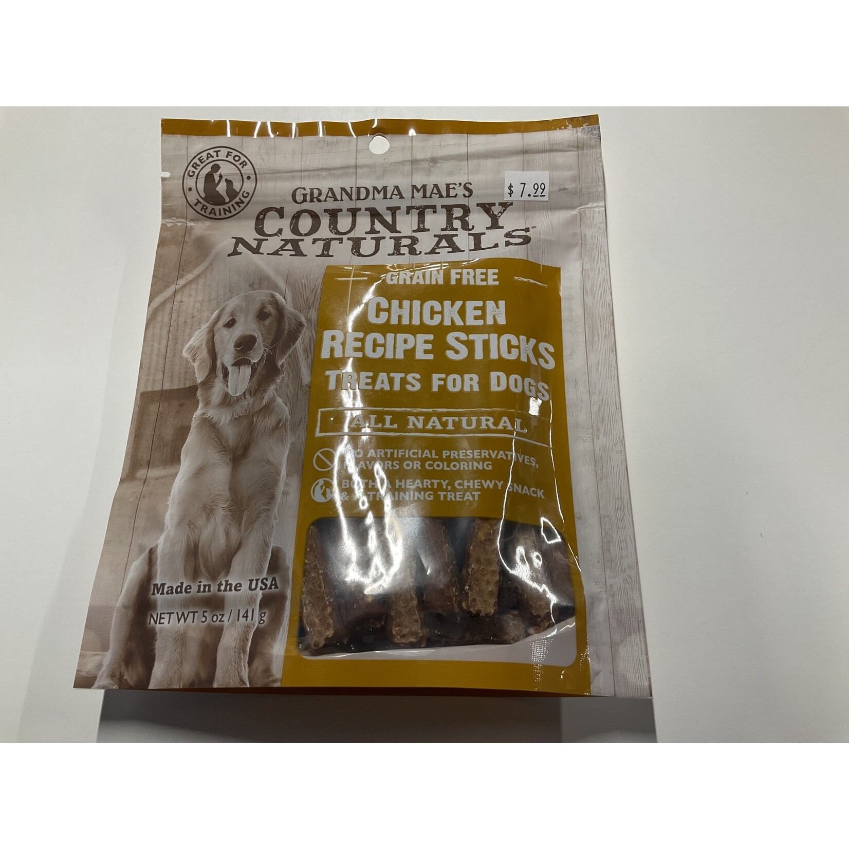 COUNTRY NATURALS DOG COUNTRY NATURALS CHICKEN STICKS TREAT 5OZ