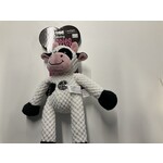 FAB DOG FLOPPY COW PLUSH DOG TOY - SMALL