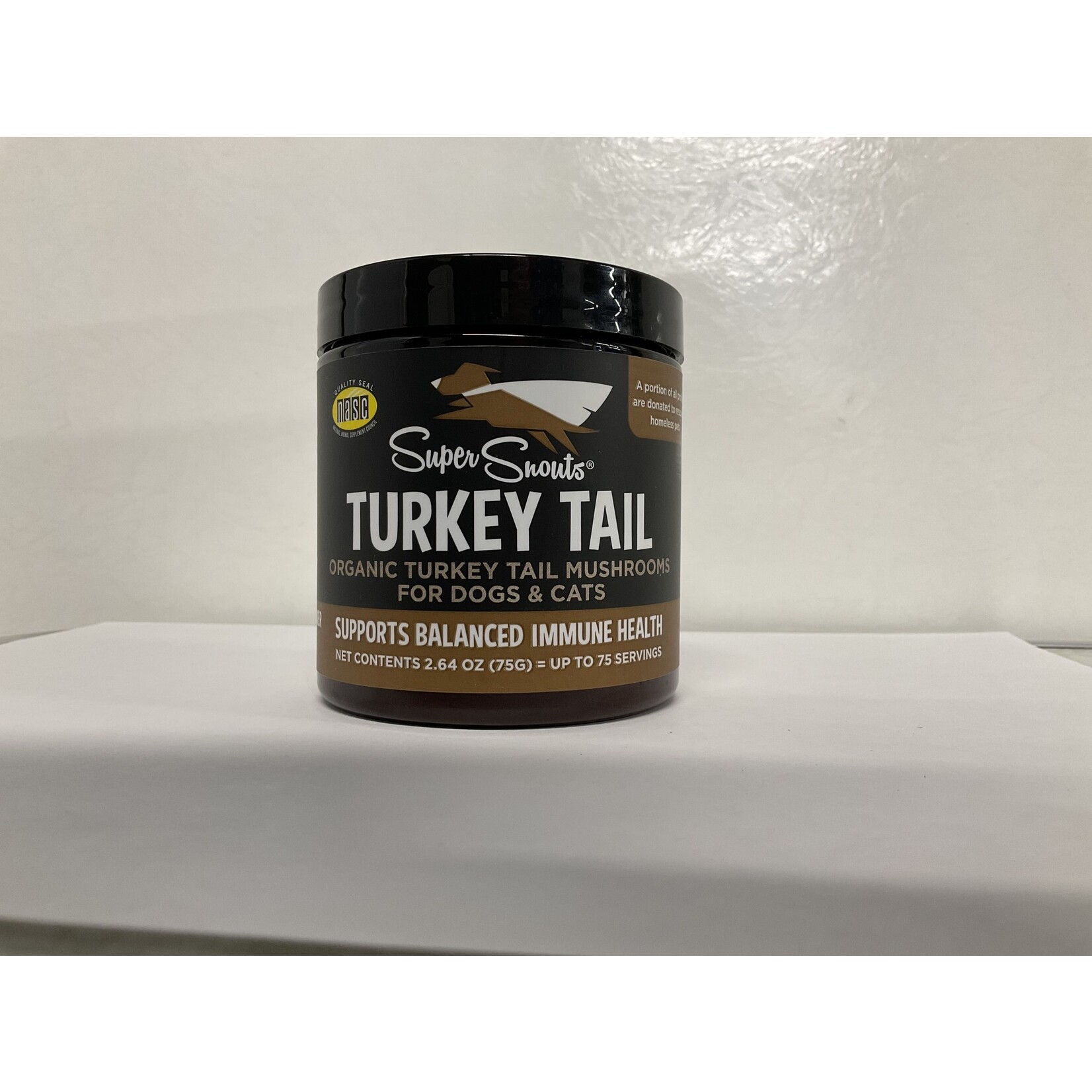 DIGGIN YOUR DOG DOG CAT SUPER SNOUTS MUSHROOMS TURKEY TAIL 2.64OZ