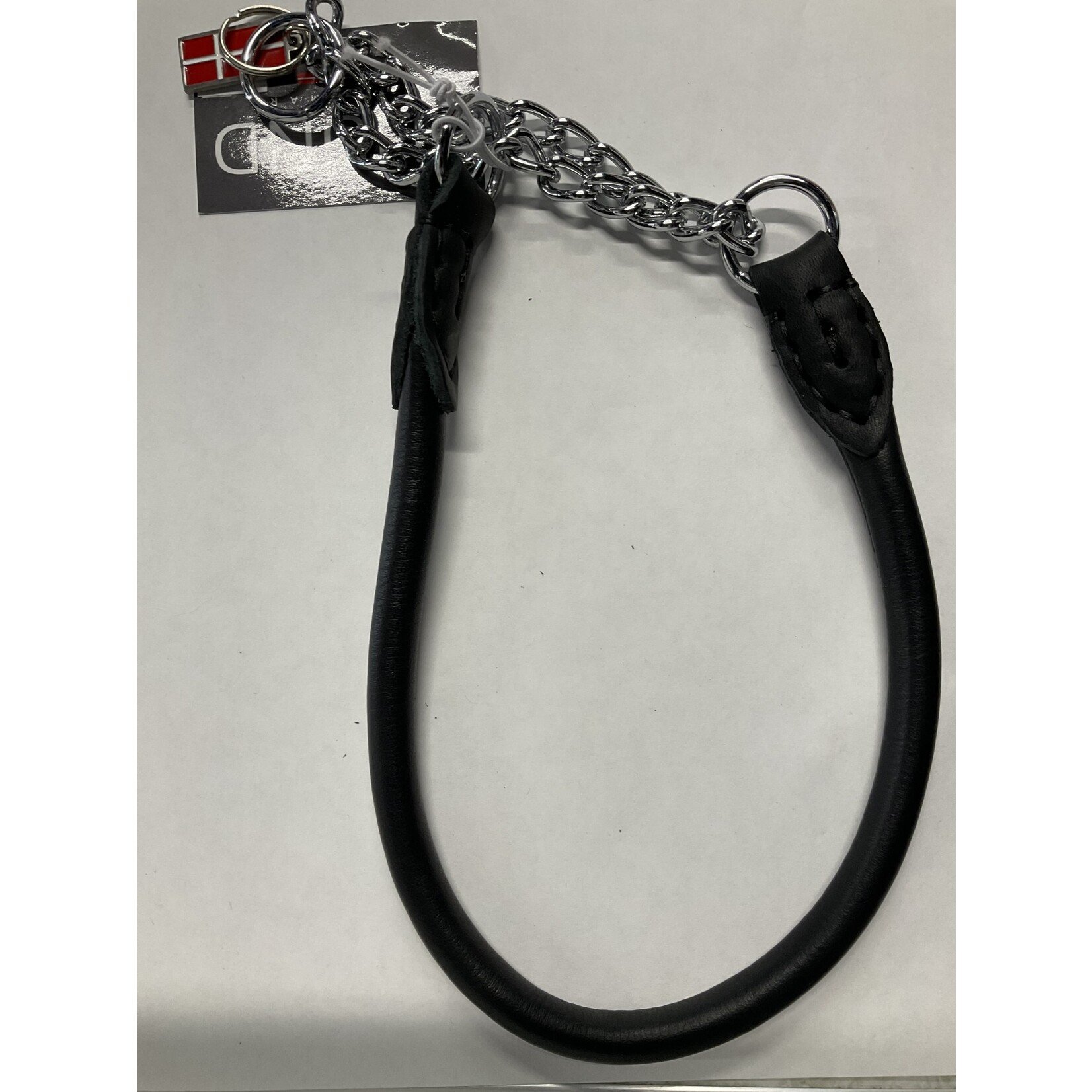 HUND MARTINGALE COLLAR BLACK-1/3"-16"