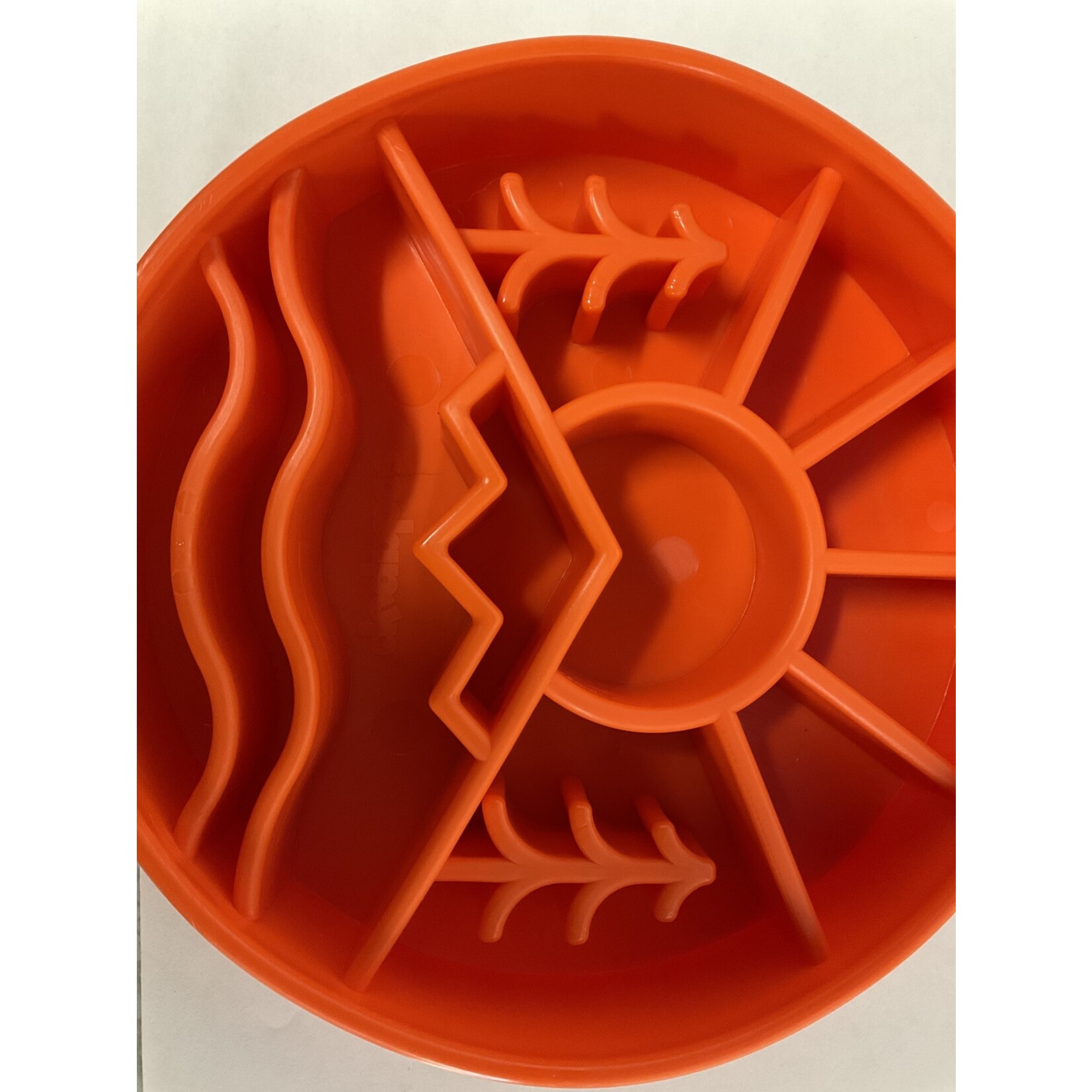 SODAPUP ORANGE GREAT OUTDOORS SLOW FEEDER BOWL
