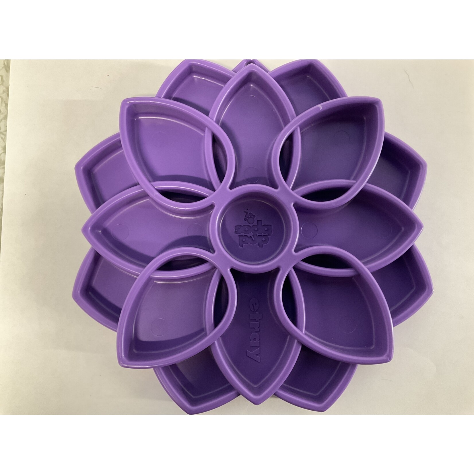 SODAPUP PURPLE MANDALA ENRICHMENT TRAY