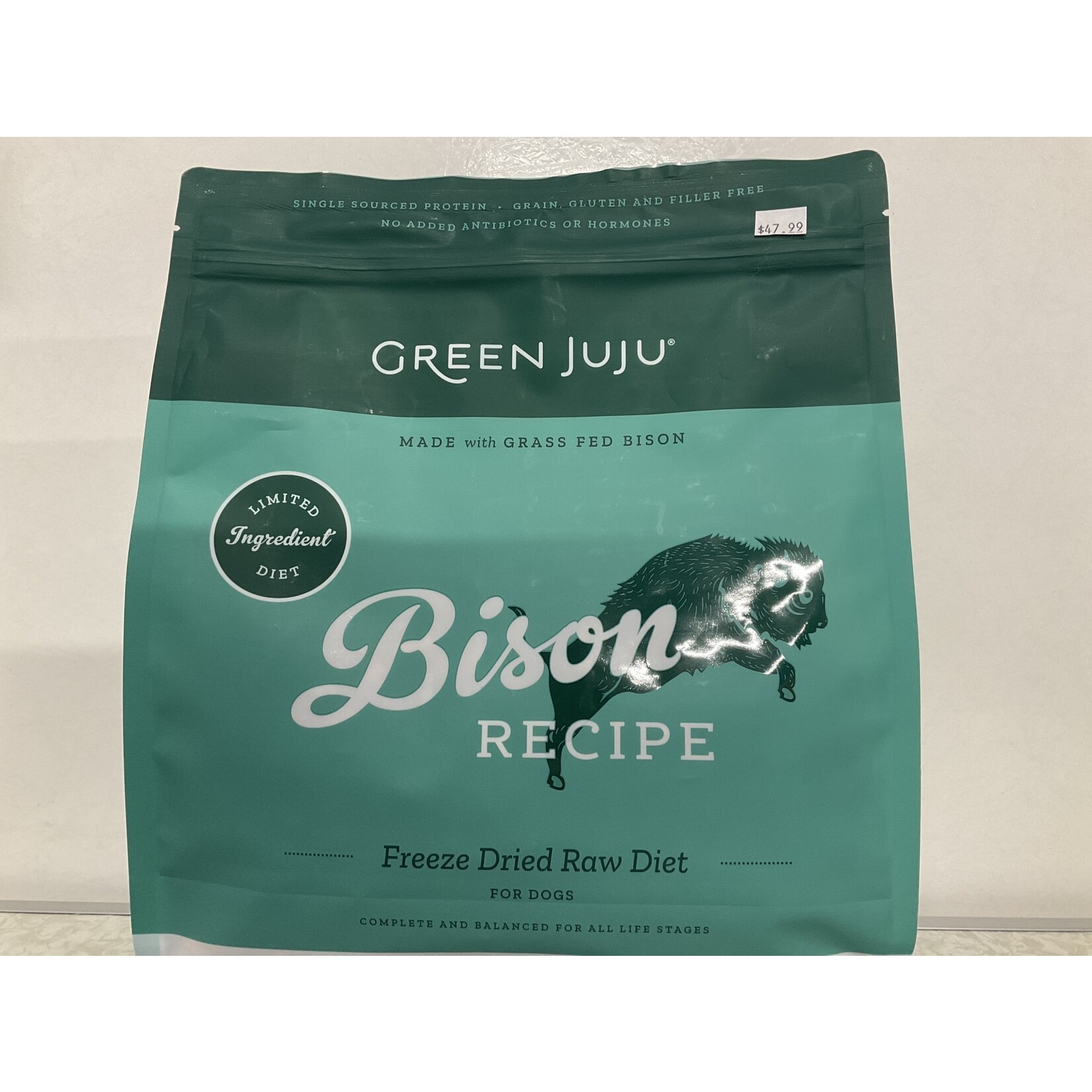 GREEN JUJU DOG LIMITED INGREDIENT DIET BISON FD 14OZ