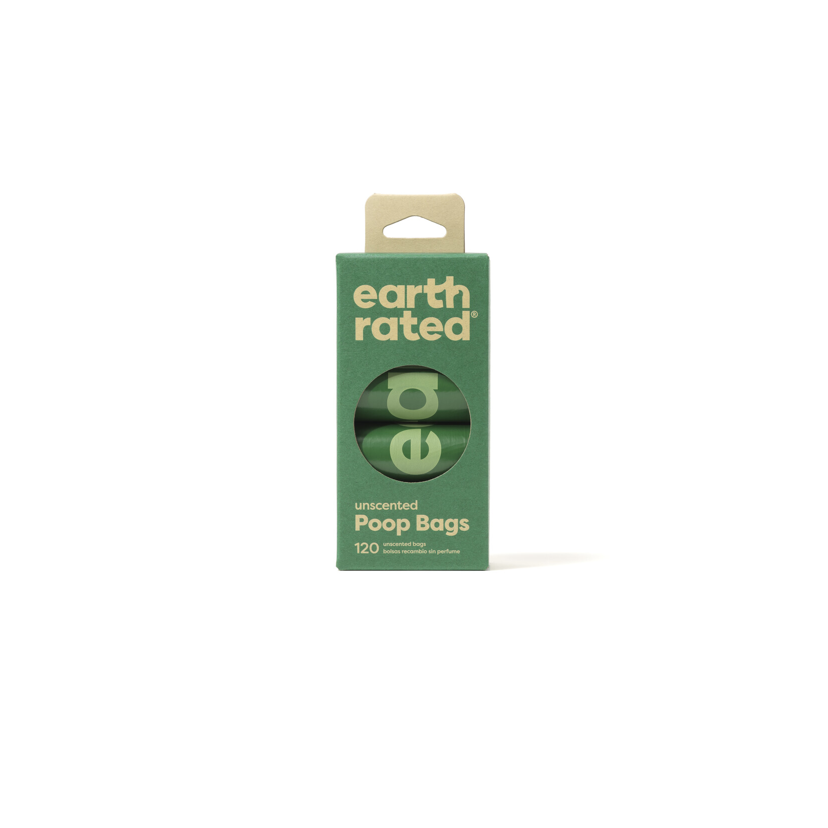 EARTH RATED 120CT BAGS ON 8 REFILL ROLLS UNSCENTED 12BX