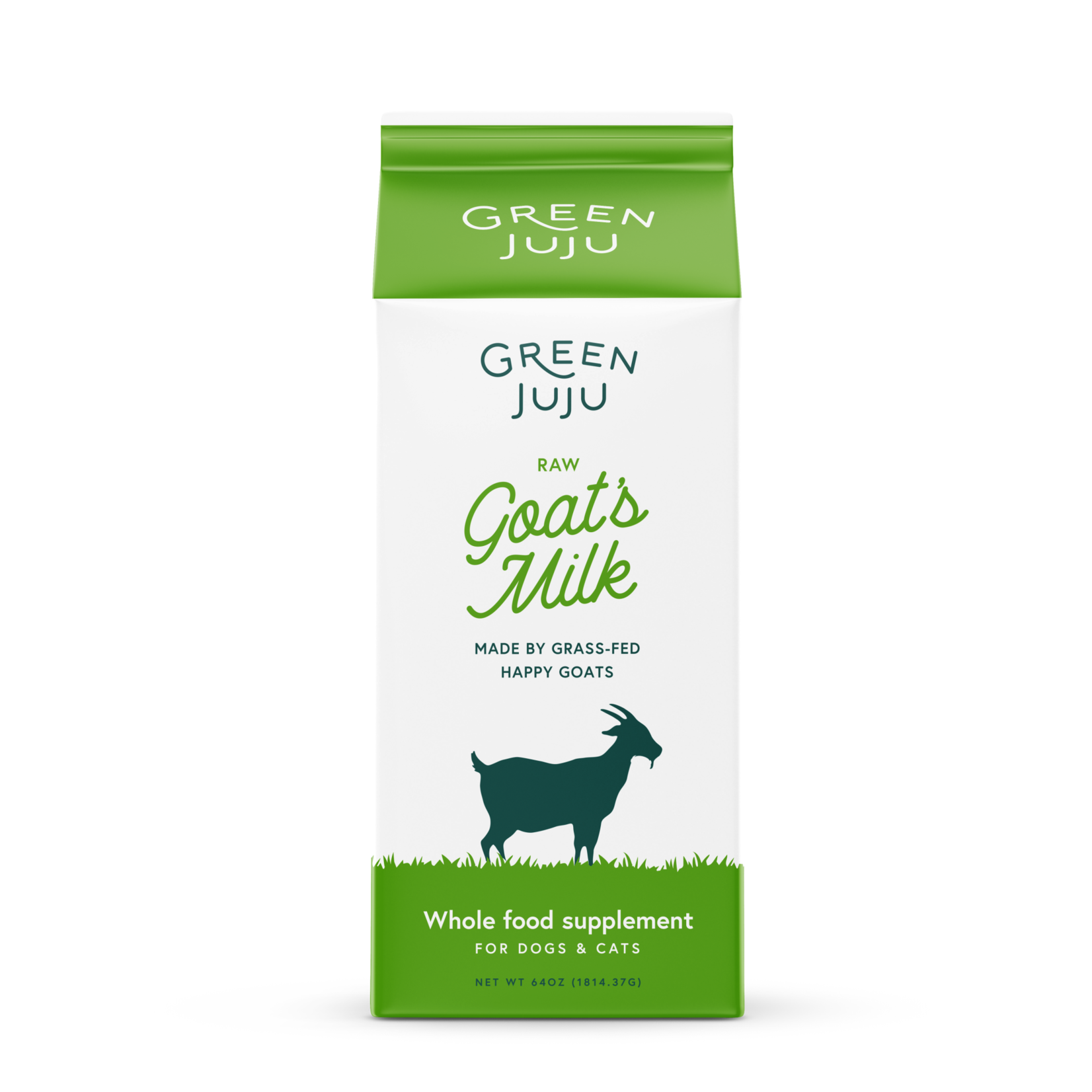 GREEN JUJU RAW GOAT MILK FROZEN 64OZ