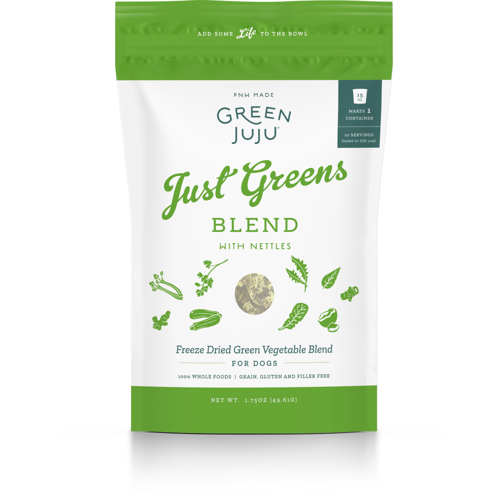 GREEN JUJU JUST GREENS FD 1.75OZ