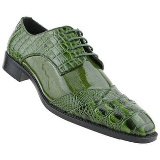 Croco Folded Print Cap Toe (Bolano)