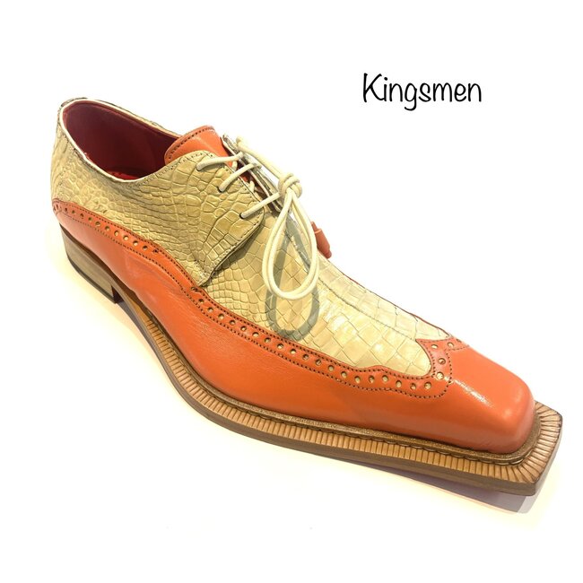 Fennix Finley Alligator & Calfskin Wingtip