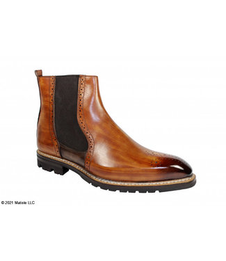 Emilio Franco Emilio Franco Dario Leather Boots Cognac/Brown