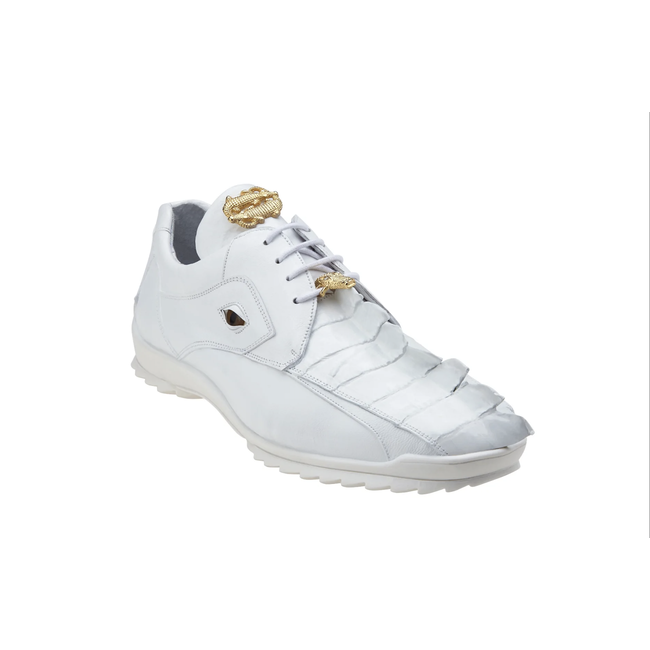 Belvedere Shoes Hornback Calf -Skin Genuine Exotic Leather Shoes