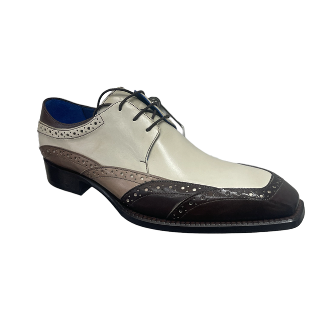 Emilio Franco Tri Tone Leather Shoe (Alfonso)