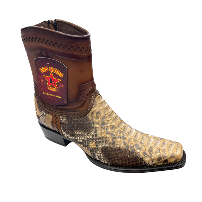Los Altos Square Toe Python (Los Altos) Rustic Oryx