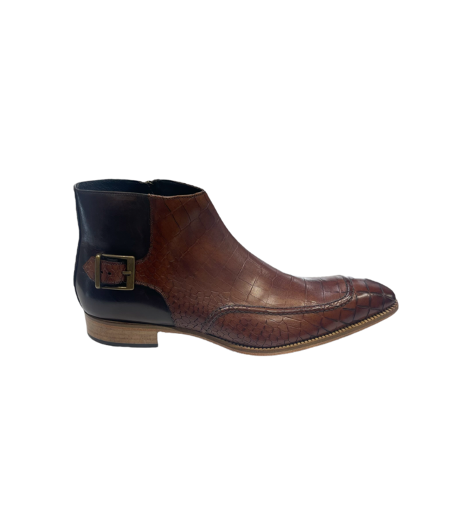 Duca Duca Chelsea Leather Boot Taranto W/Buckle
