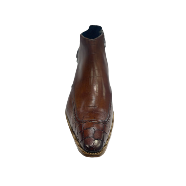 Duca Chelsea Leather Boot Taranto W/Buckle