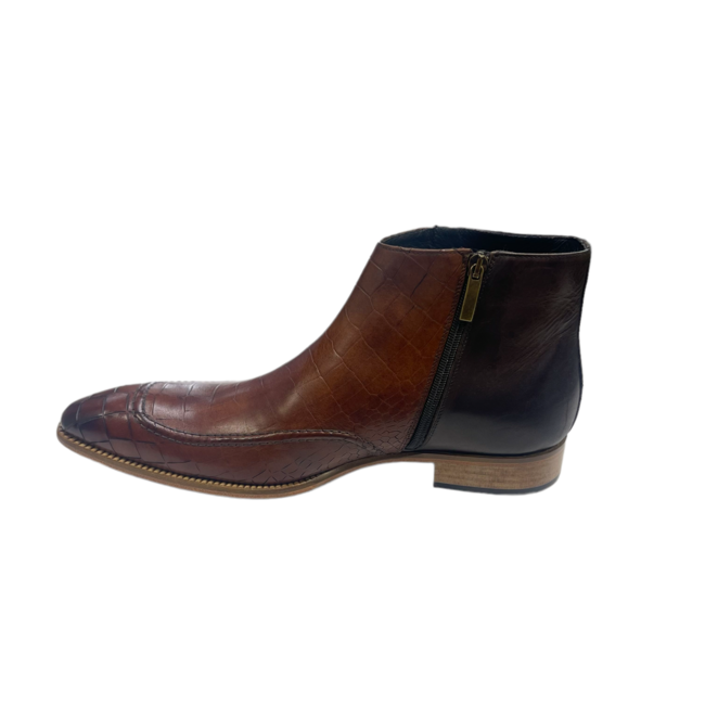 Duca Chelsea Leather Boot Taranto W/Buckle