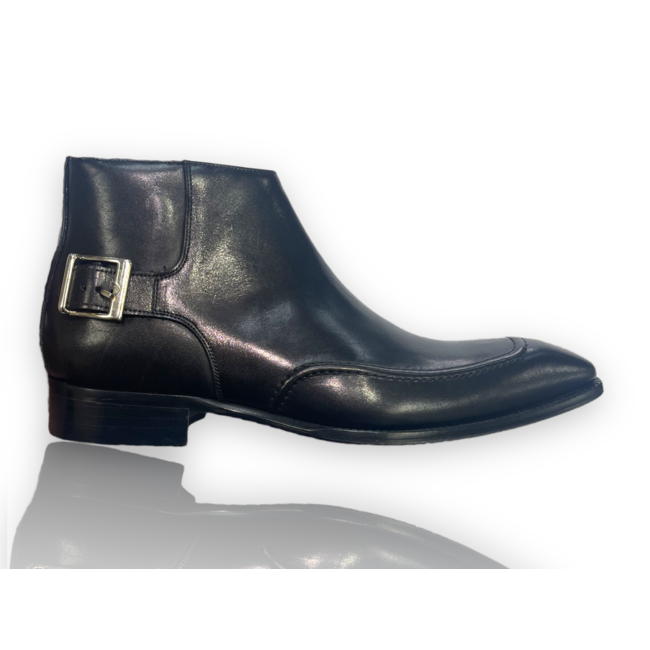 Duca Chelsea Leather Boot Taranto W/Buckle