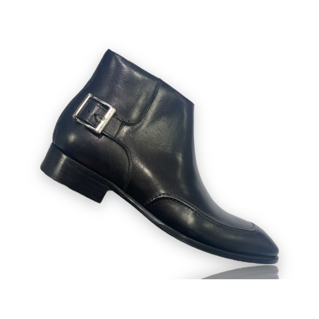 Duca Chelsea Leather Boot Taranto W/Buckle