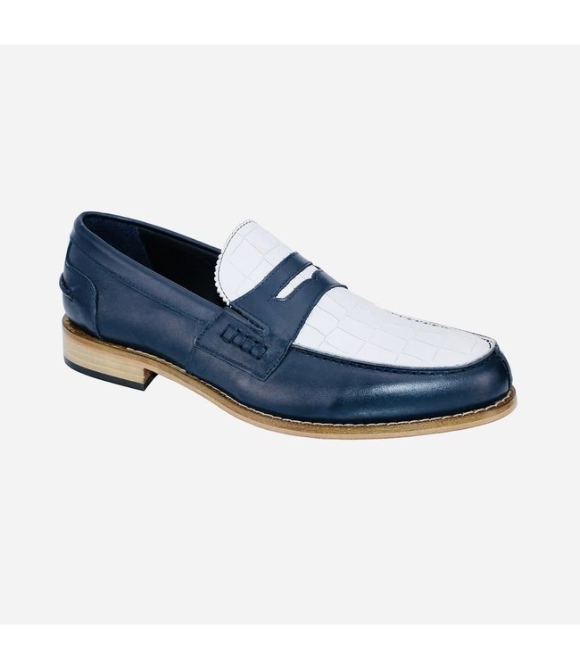 Duca Duca Croc/Leather Loafer  Two Tone (LUGANO)
