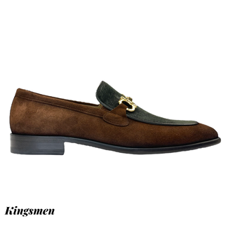 Corrente Two Tone Suede Loafer
