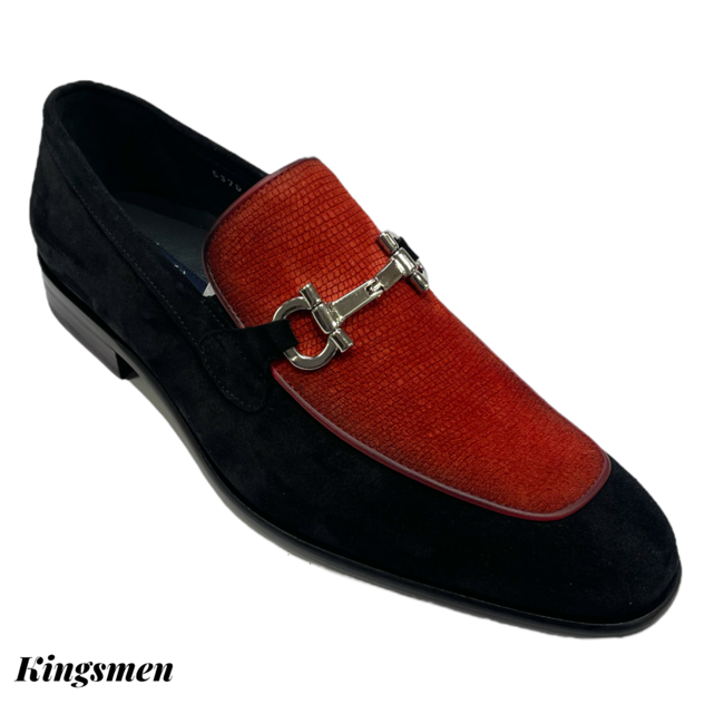 Red Suede Loafer