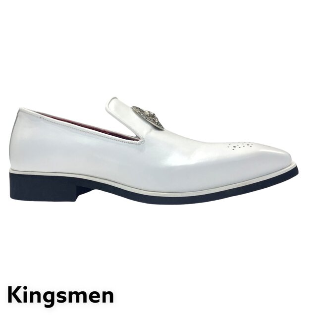 Emilio Franco Soft Bottom Loafer White