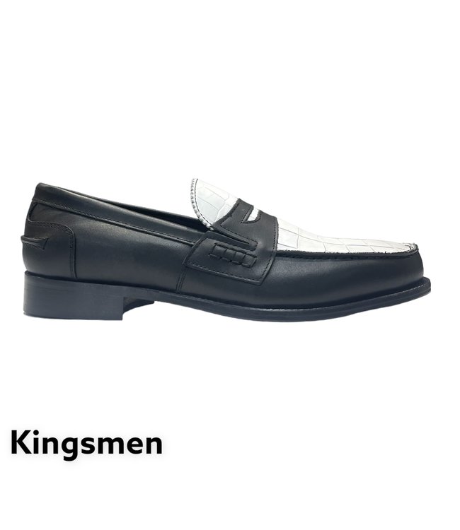 Duca Duca Croc/Leather Loafer  Two Tone (LUGANO)
