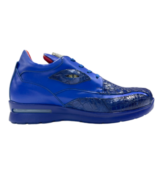 Emilio Franco Fennix Genuine Alligator Calf Leather Sneaker