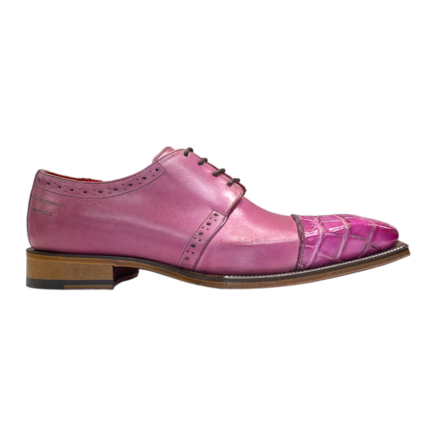 Fennix Fennix Calf and Alligator Lace-up Shoes (FX2070)