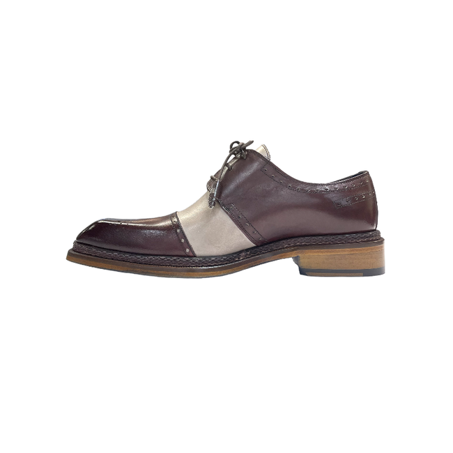 Emilio Franco Genuine Calfskin two tone Oxford