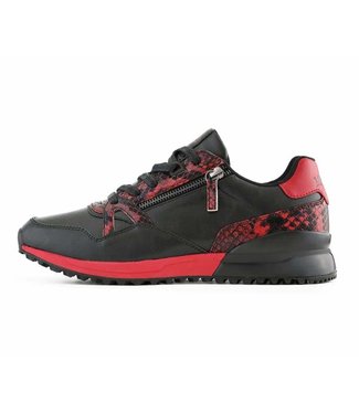 Azurite Black / Red Sio Sneaker