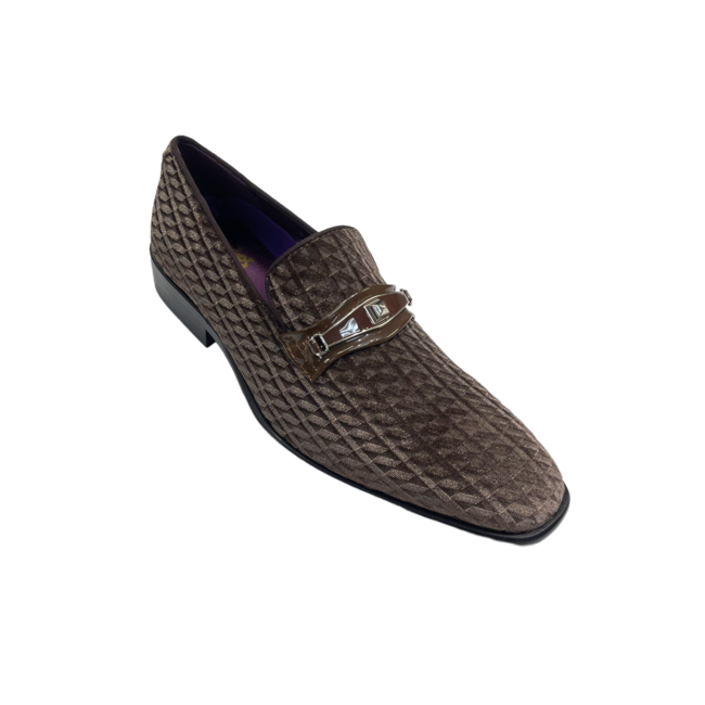 Suede Beaded Lineing Leather