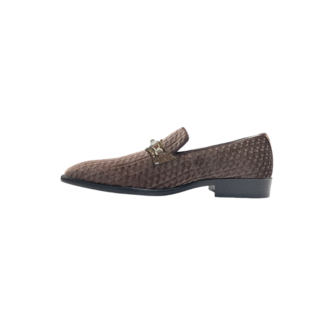 Suede Beaded Lineing Leather