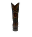 Los Altos European Square Toe Caiman Tail Los Altos (760116) Brown
