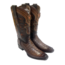 Los Altos European Square Toe Caiman Tail Los Altos (760116) Brown