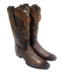 Los Altos European Square Toe Caiman Tail Los Altos (760116) Brown