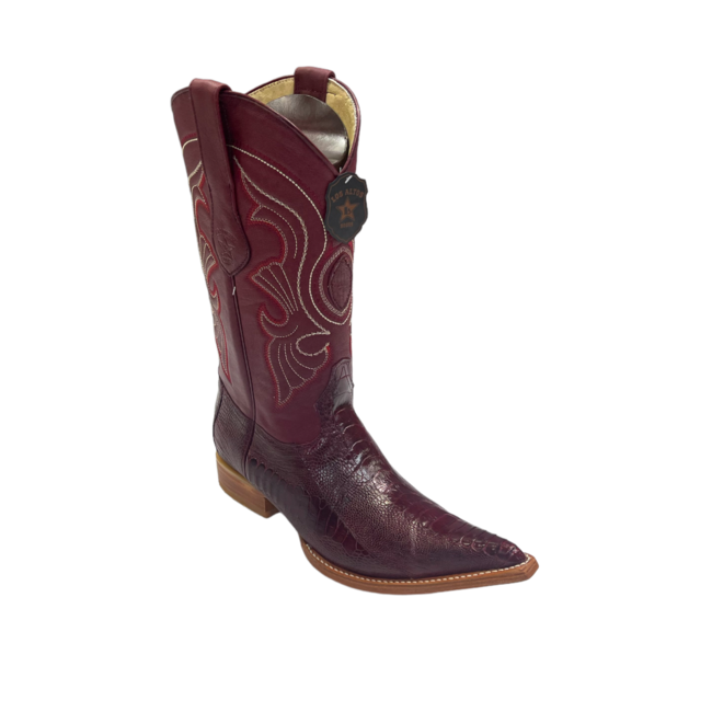 Los Altos Ostrich Leg Boot XXX-Toe Los Altos