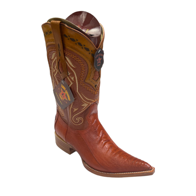 Los Altos Ostrich Leg Boot XXX-Toe Los Altos
