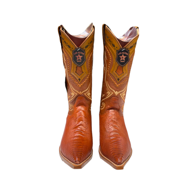 Los Altos Ostrich Leg Boot XXX-Toe Los Altos
