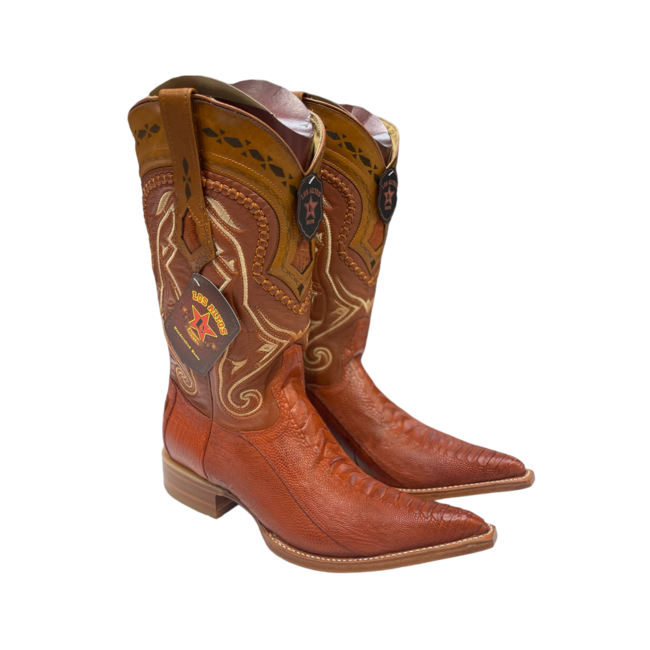 Los Altos Ostrich Leg Boot XXX-Toe Los Altos