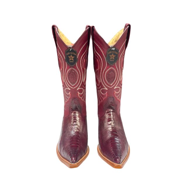 Los Altos Ostrich Leg Boot XXX-Toe Los Altos
